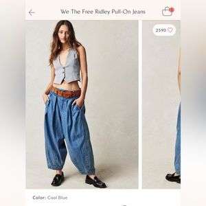 We The Free Ridley Pull On Jeans - Free People